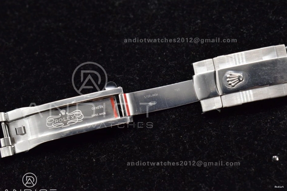 Steel Bracelet Markers Stick Jubilee 41 316L A2813 BPF on DateJust V2 SS 0514